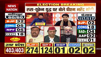Desh Ki Bahas : जश्न में डुवा यूपी का हर शहर | UP Chunav Result 2022