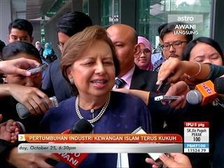 Pertumbuhan industri kewangan Islam terus kukuh