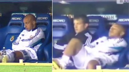 Le jour où Julien Faubert s'est endormi sur le banc du Real Madrid