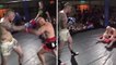 Un combattant de MMA se blesse gravement dès le début du combat !
