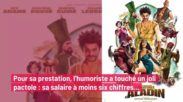 Les nouvelles aventures d'Aladin : la somme astronomique touchée par Kev Adams
