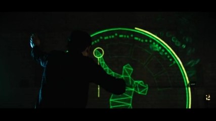 Un hologramme géant dirigé grâce à des caméras Kinect