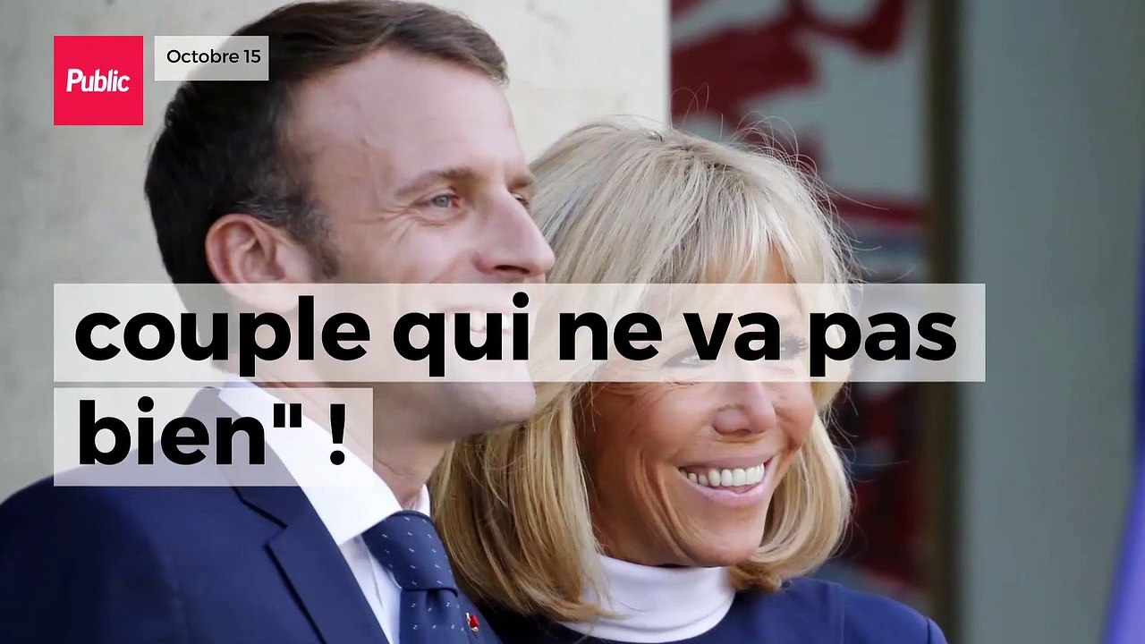 Brigitte et Emmanuel Macron : "pas mal pour un couple qui ne va pas bien" !