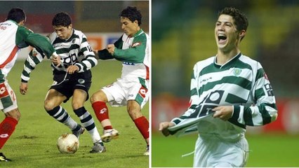Cristiano Ronaldo : le superbe premier but de sa carrière professionnelle