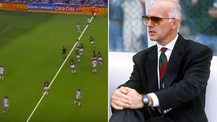 Arrigo Sacchi, un entraîneur de génie précurseur du piège du hors-jeu