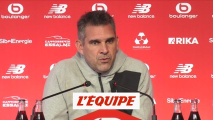 Gourvennec : «On ne se projette pas plus que ça» sur Chelsea - Foot - L1 - Lille
