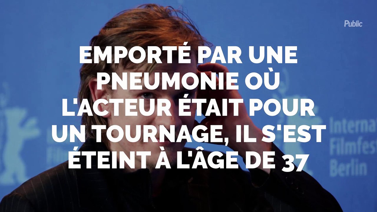 Guillaume Depardieu : La personne qui l'a fait plongé est.