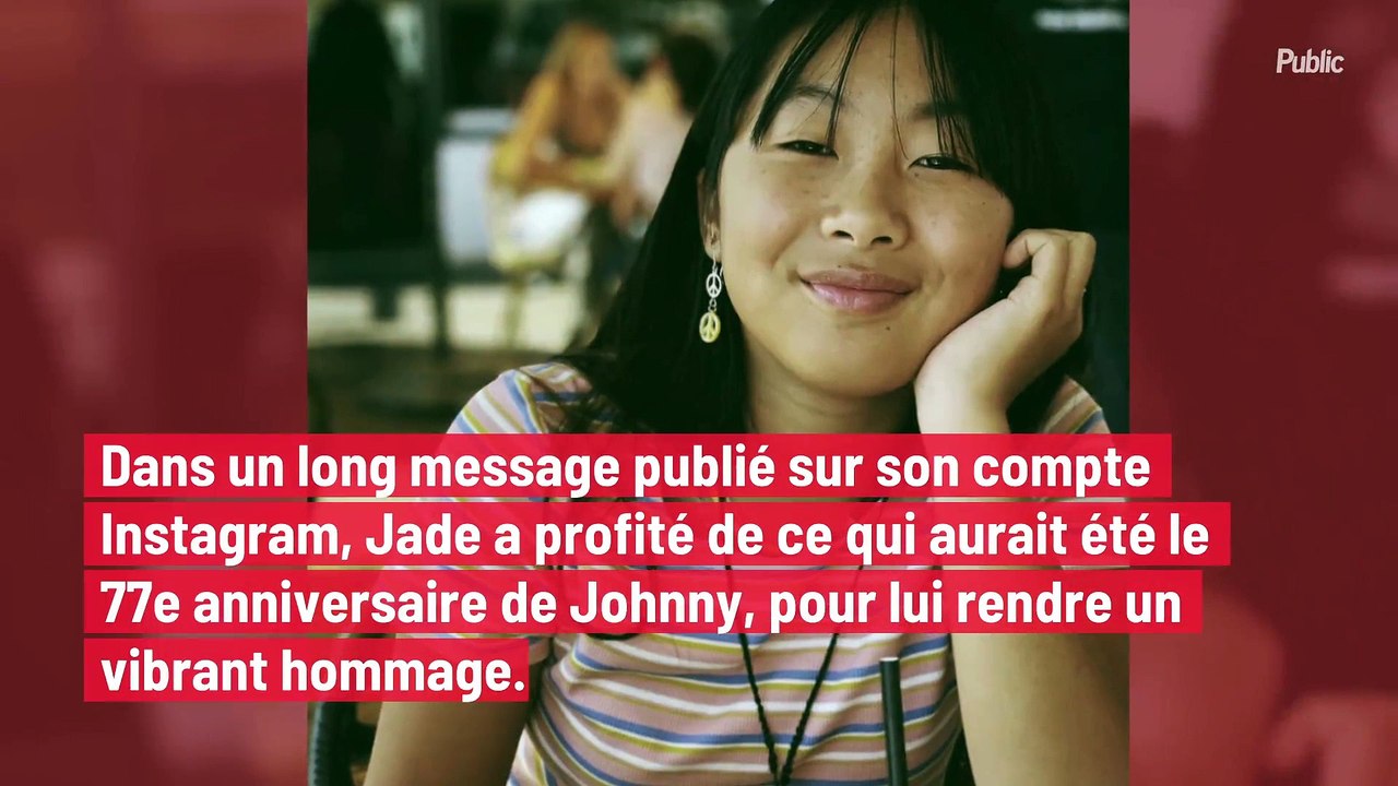 Sur Instagram, Jade, la fille adoptive de Johnny Hallyday fond en "larmes" et fait un triste aveu...