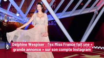 Delphine Wespiser : l’ex Miss France fait une « grande annonce » sur son compte Instagram