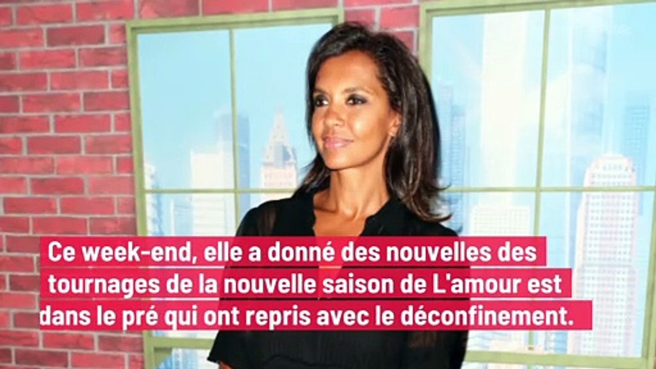 Karine Le Marchand en charmante compagnie