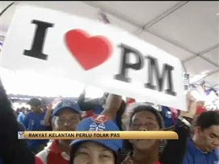 'Rakyat Kelantan perlu tolak PAS' - PM