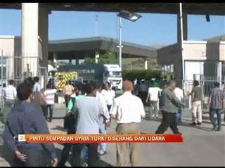 Pintu sempadan Syria-Turki diserang