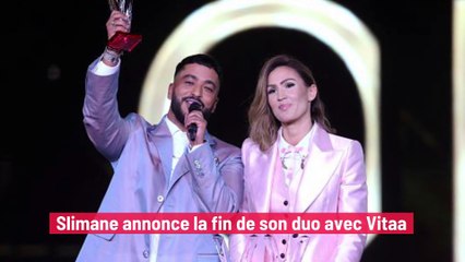 Slimane annonce la fin de son duo avec Vitaa