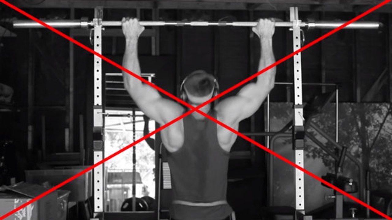 Tractions : les erreurs à ne pas faire à l'entraînement