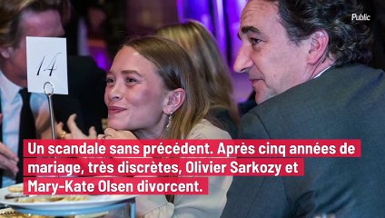Les époux Sarkozy-Bruni doivent faire face à une nouvelle épreuve : le divorce d'Olivier et Mary-Kate Olsen...