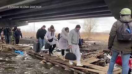 Saída de refugiados ucranianos acelera nas últimas 24 horas