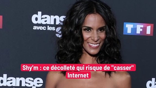 Shy’m : ce décolleté qui risque de casser Internet.