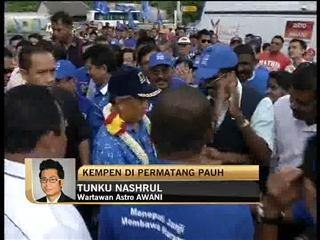 Tinjauan kempen di Parlimen Permatang Pauh
