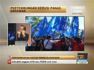 Pertembungan kerusi panas di Sarawak