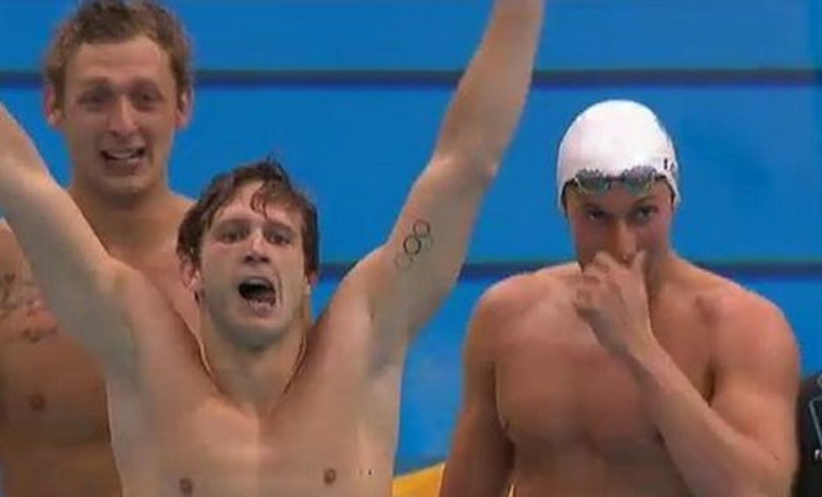 JO 2012 : Revivez la victoire de Yannick Agnel et du relais sur 4 X 100 mètres