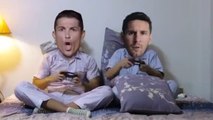 Cristiano Ronaldo et Lionel Messi à mourir de rire dans un remake de Friends