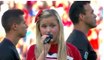 Une jeune fille massacre l'hymne américain
