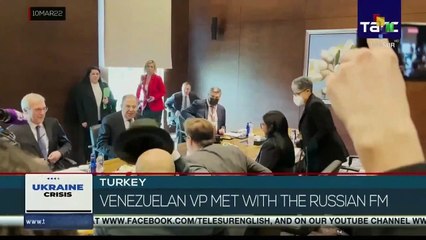 Venezuelan Vice President met with Russian Foreign Minister in Turkey