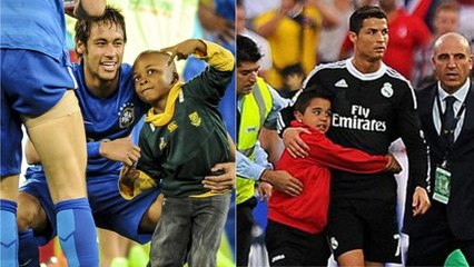 Lionel Messi, Zlatan Ibrahimovic, Neymar : quand les enfants rencontrent les stars du football