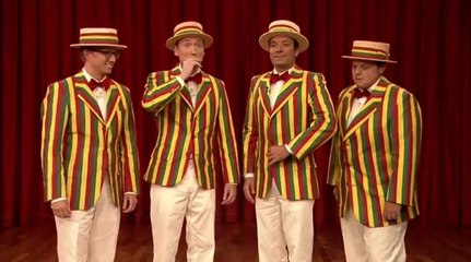 Un quartet vocal reprend un classique du reggae