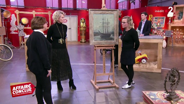 Quand Sophie Davant s'écharpe avec un commissaire priseur dans Affaire Conclue