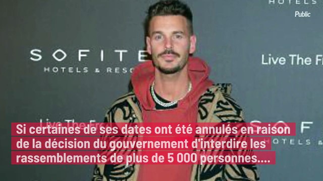 Matt Pokora craque en plein concert devant ses fans !
