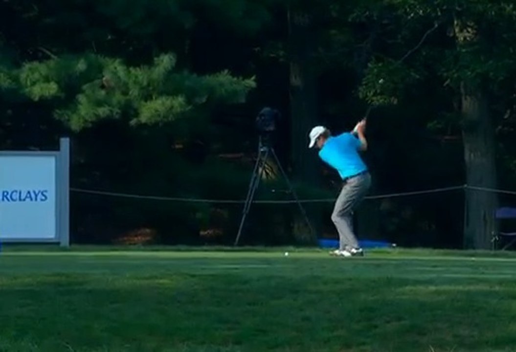 Roberto Castro a réussi un sublime coup au golf