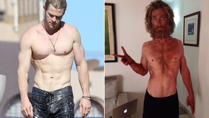 Chris Hemsworth : sa nouvelle transformation physique hallucinante