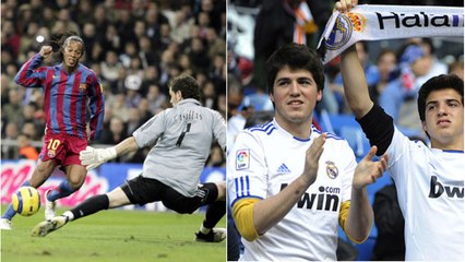 Ronaldinho humilie le Real Madrid et se fait applaudir par les supporters merengues
