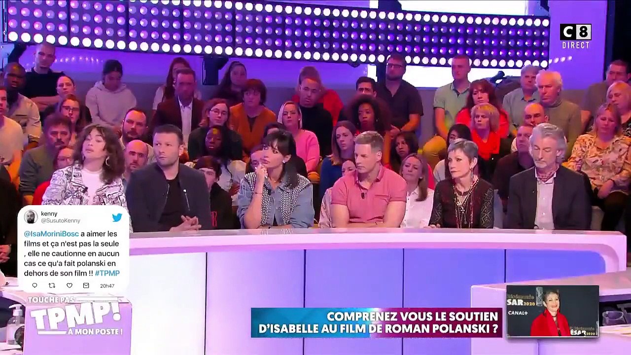 TPMP : Gros Clash entre une ex-candidate de Secret Story et Isabelle Morini-Bosc au sujet de Roman Polanski !