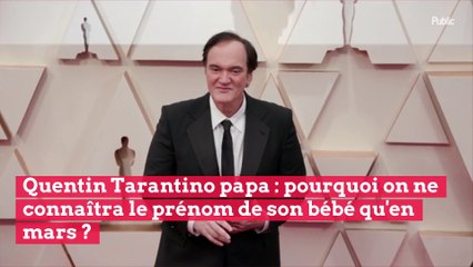 Quentin Tarantino papa : pourquoi on ne connaîtra le prénom de son bébé qu'en mars ?