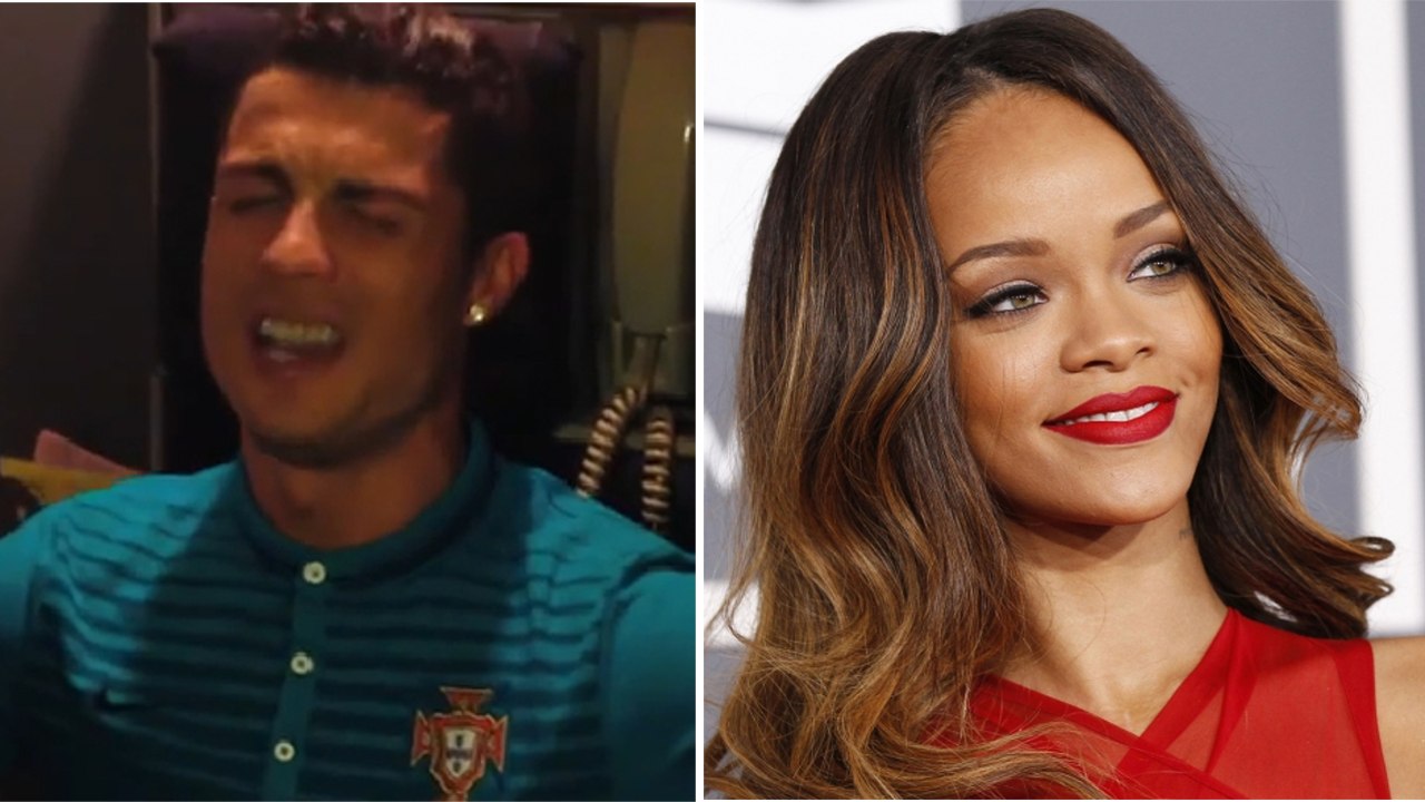 Cristiano Ronaldo chante du Rihanna et se fait applaudir par Pepe et Raul Meireles