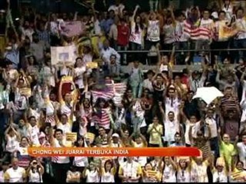 Datuk Lee Chong Wei juara terbuka India