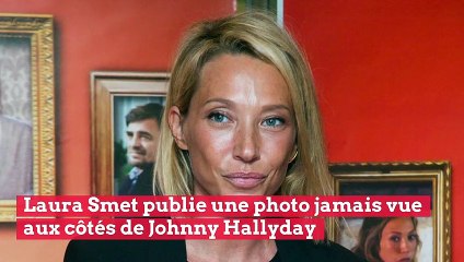 Laura Smet publie une photo jamais vue aux côtés de Johnny Hallyday