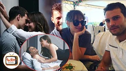 Jamie Dornan did NOT end up with Dakota Johnson right after saying goodbye to FIFTY SHADES OF GRE