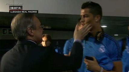 Cristiano Ronaldo et Florentino Perez s'expliquent bizarrement avant Real Madrid-PSG