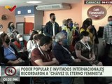 Caracas | Invitados internacionales participaron en el conversatorio “Chávez, el Eterno Feminista”