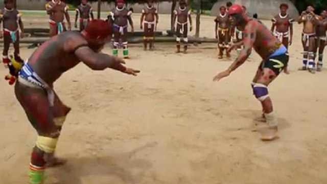 Quand Anderson Silva s'est battu contre le champion d'une tribu amazonienne (vidéo)