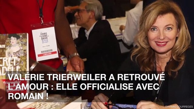 Valérie Trierweiler a retrouvé l'amour : elle officialise avec Romain !
