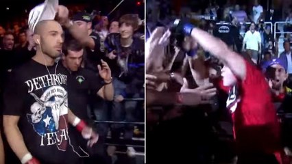Quand les combattants de l'UFC se font piquer leurs casquettes lors de leur entrée