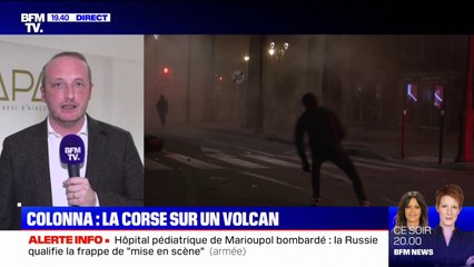 Le maire d'Ajaccio "déplore et condamne" les violences commises en marge des manifestations pour Yvan Colonna