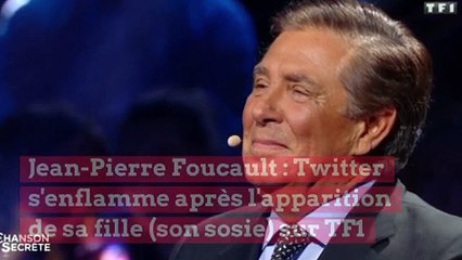 Jean-Pierre Foucault : Twitter s'enflamme après l'apparition de sa fille (son sosie) sur TF1