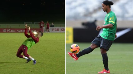 Robert Lewandowski est aussi magique avec un ballon que Ronaldinho