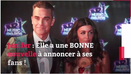 Jenifer : Elle a une BONNE nouvelle à annoncer à ses fans !