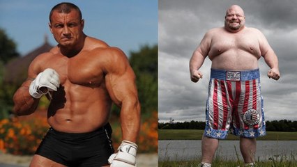 Insolite : le combat entre le strongman Mariusz Pudzianowski et le boxeur Butterbean